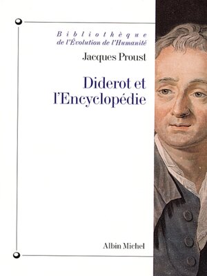 cover image of Diderot et l'Encyclopédie